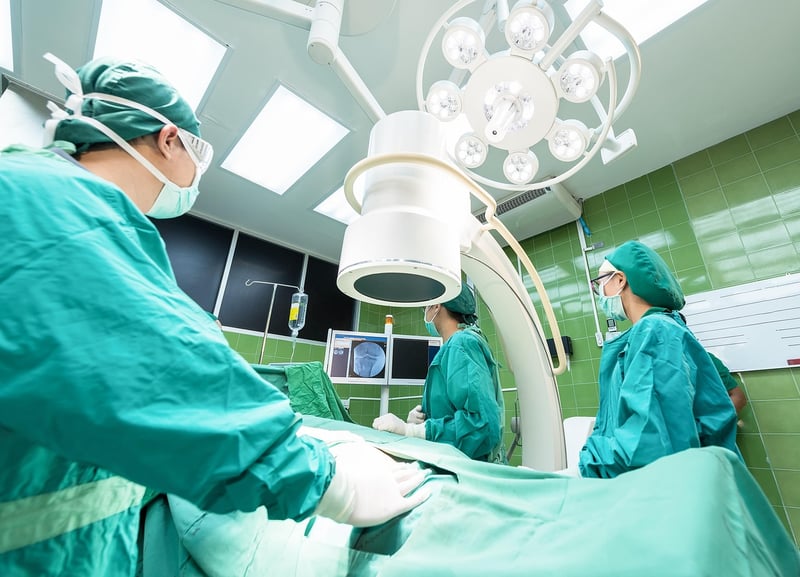 Doctor in hospital